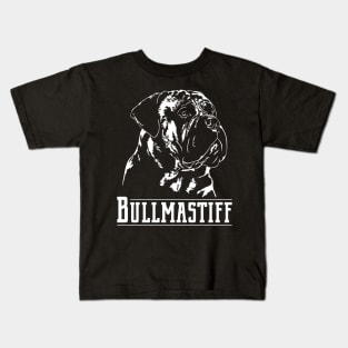 Bullmastiff dog portrait Kids T-Shirt